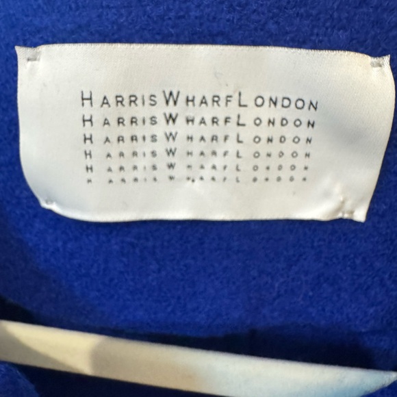 Cobalt Blue Wool Coat - Picture 2 of 4